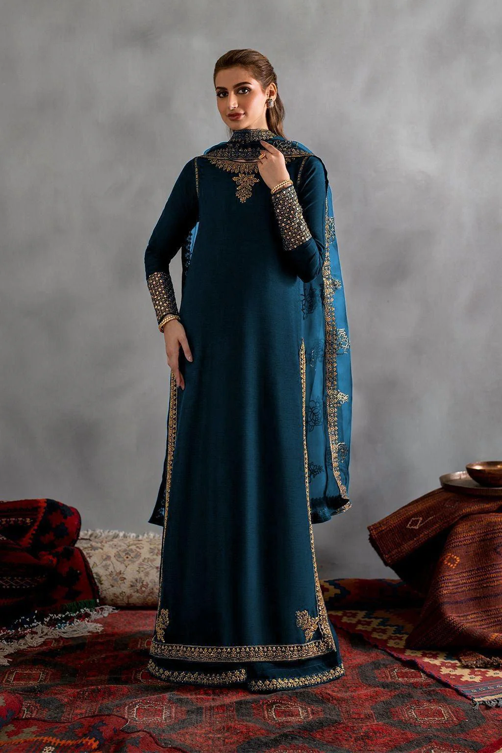 Iznik Chiffon Suit