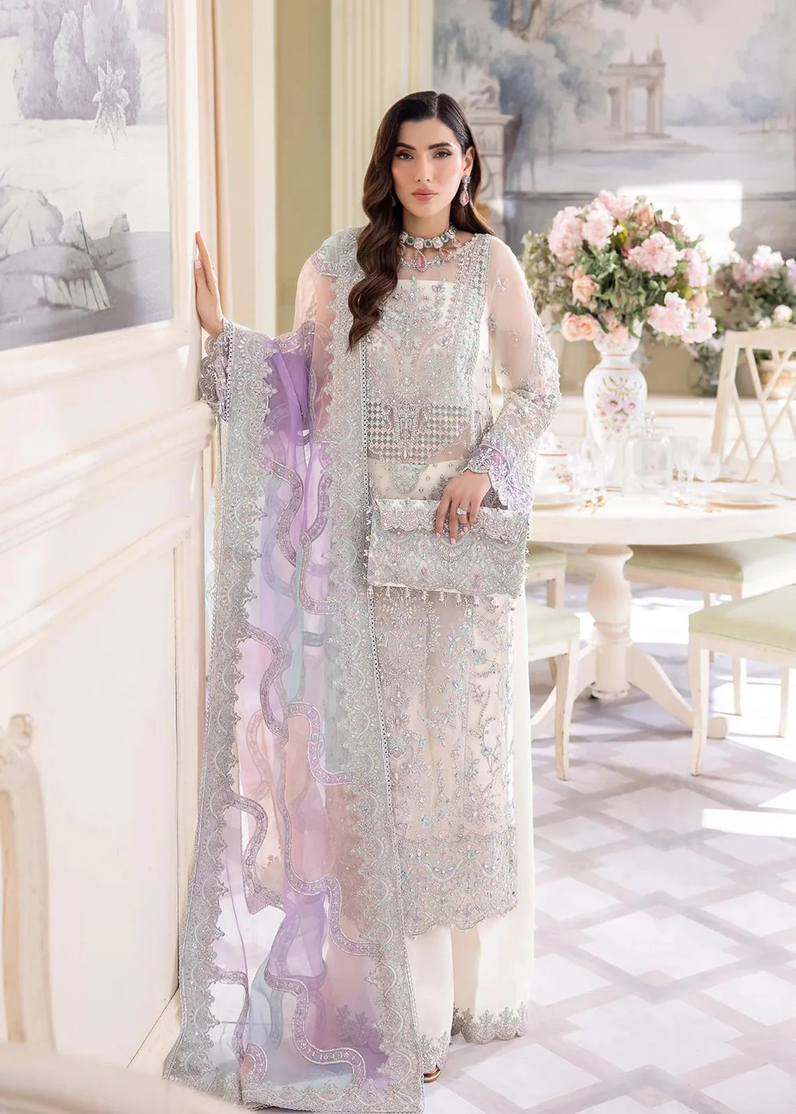 Kanwal Malik Chiffon Suit