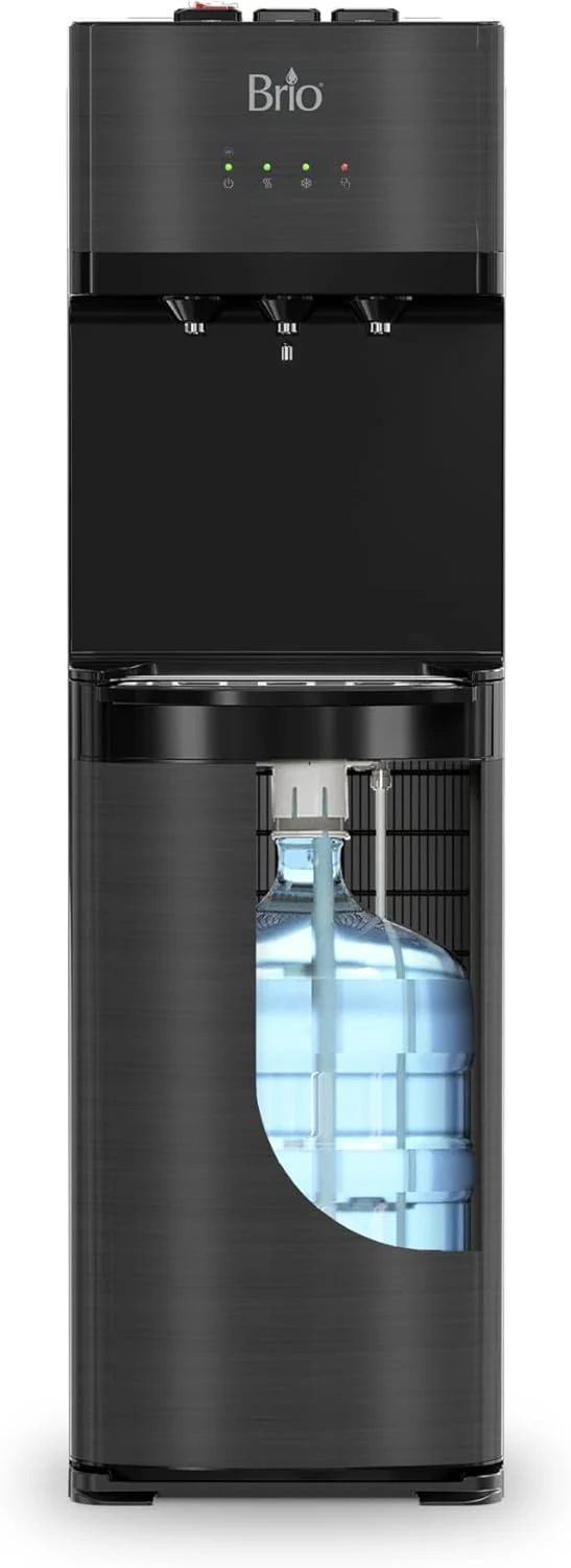 Brio Self Cleaning Bottom Loading Water Cooler Water Dispenser Hot, Room & Cold Water