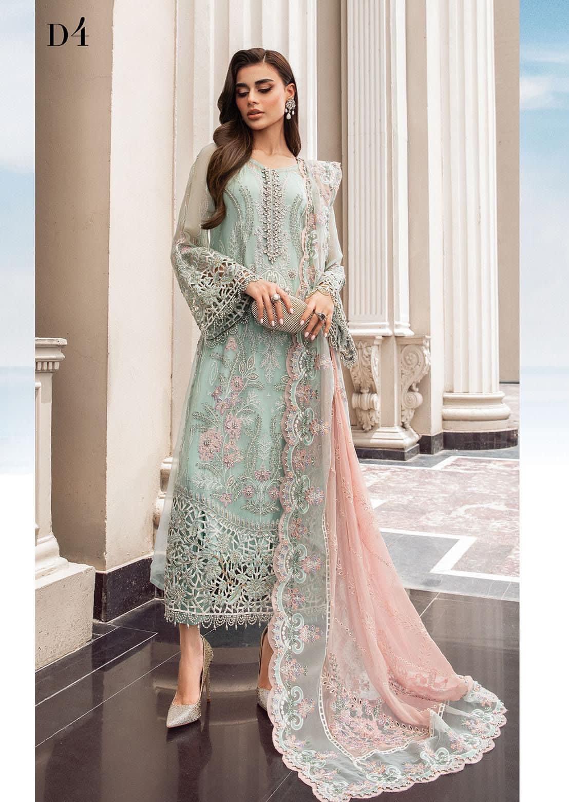 Maria B Chiffon Suit