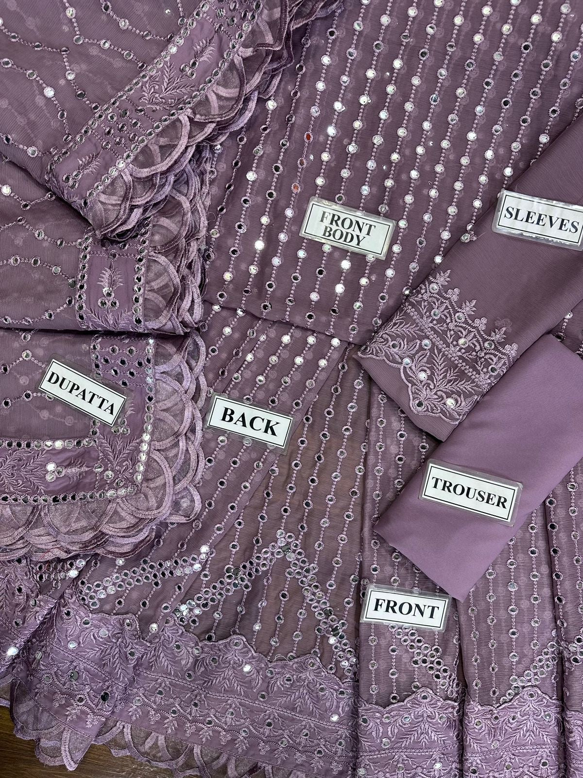 Asim Jofa Chiffon Suit