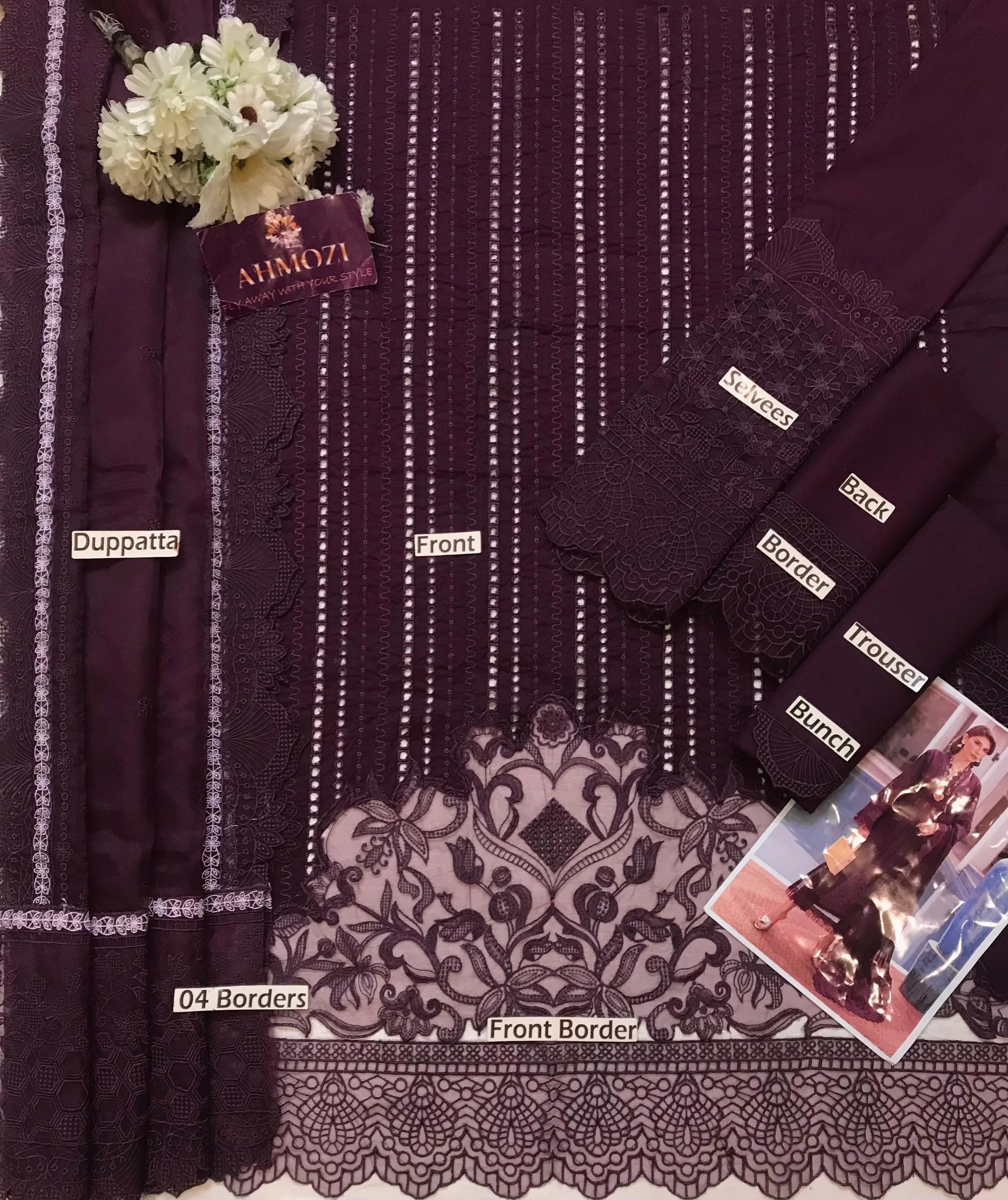 Adan Libas Lawn Suit