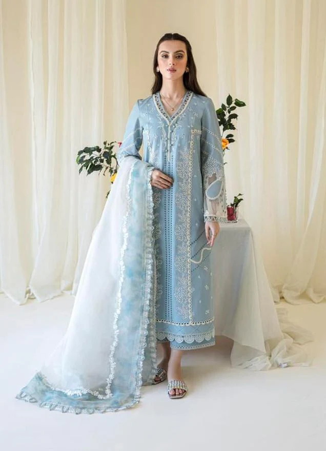 Qalamkar Lawn Suit