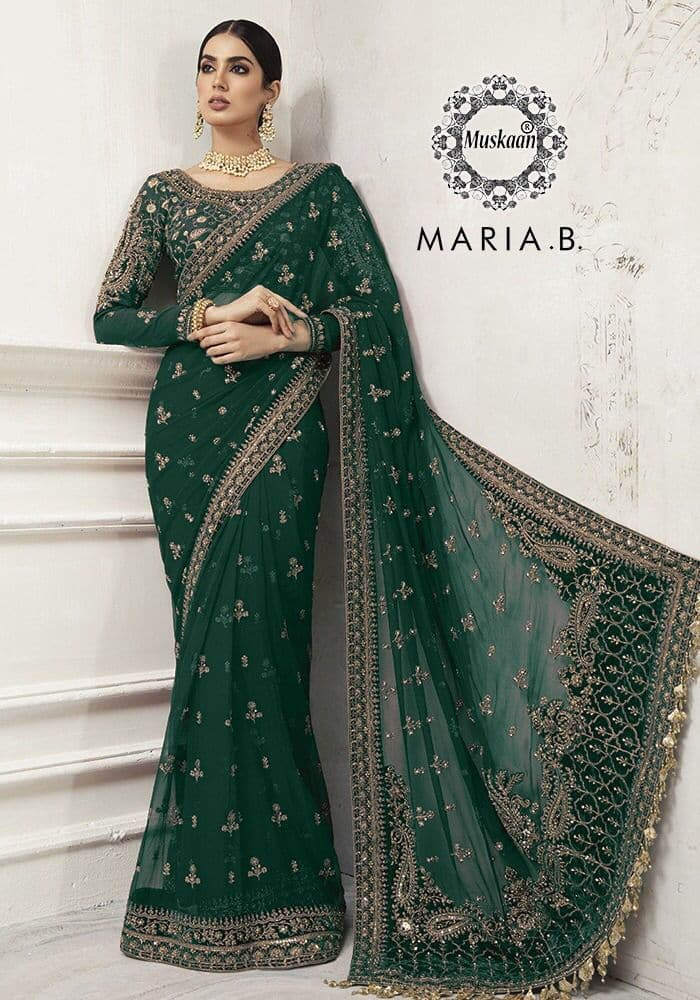 Maria B Net Saree