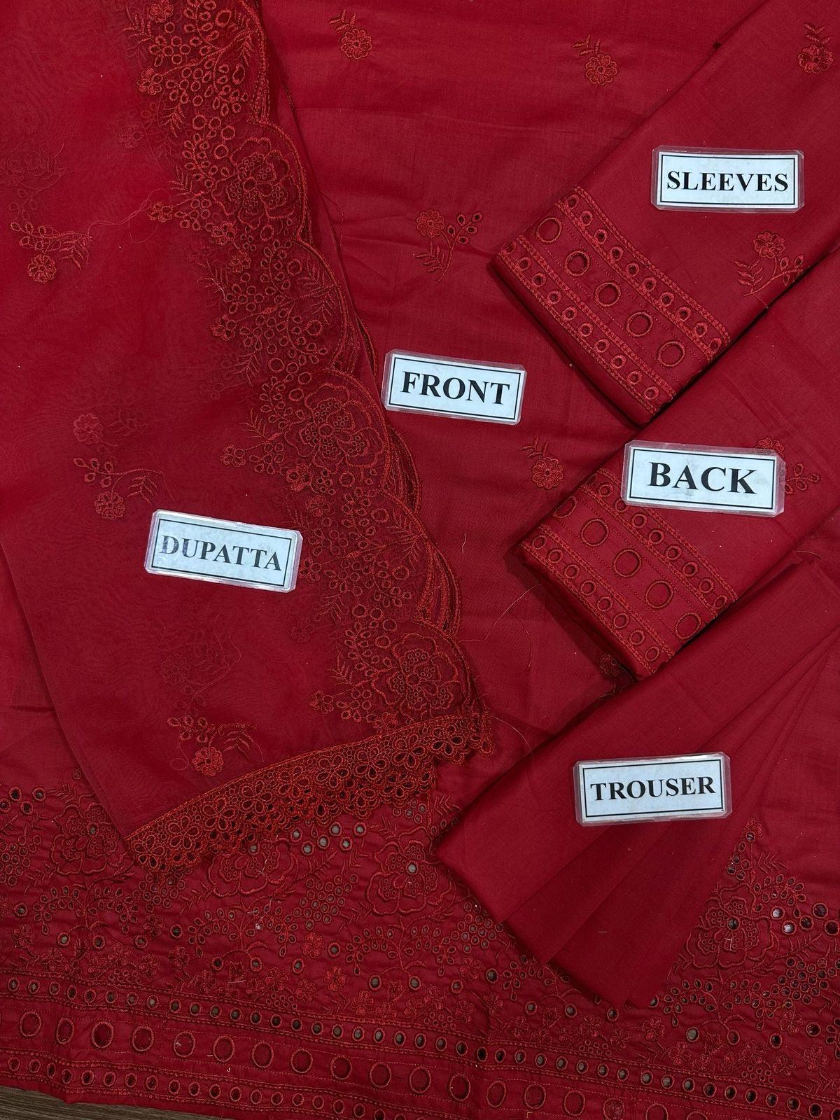 Cross Stitch Cotton Suit