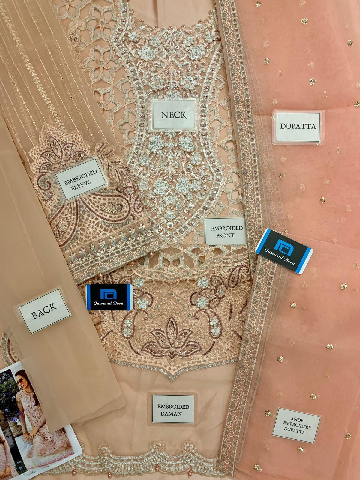 Maria B Organza Suit