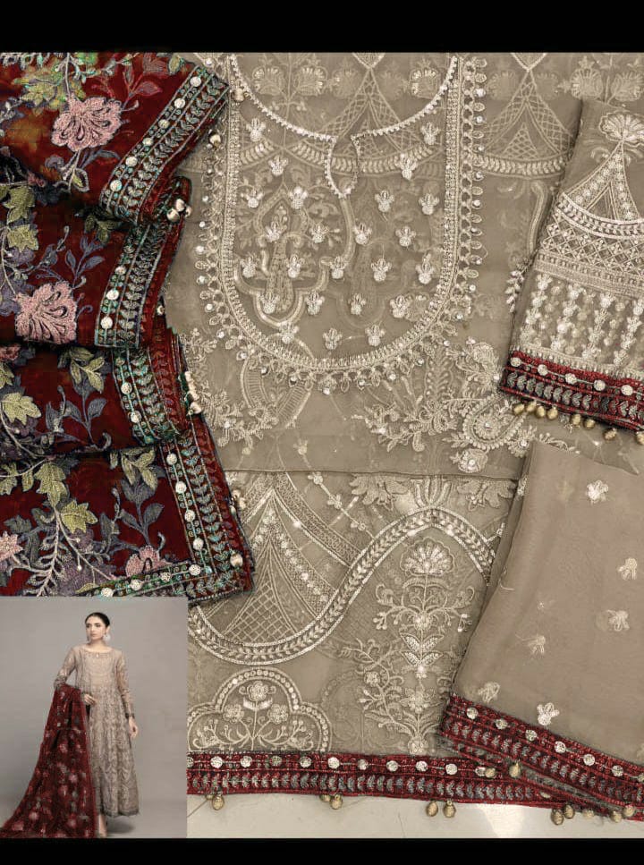 Maria B Organza Maxi