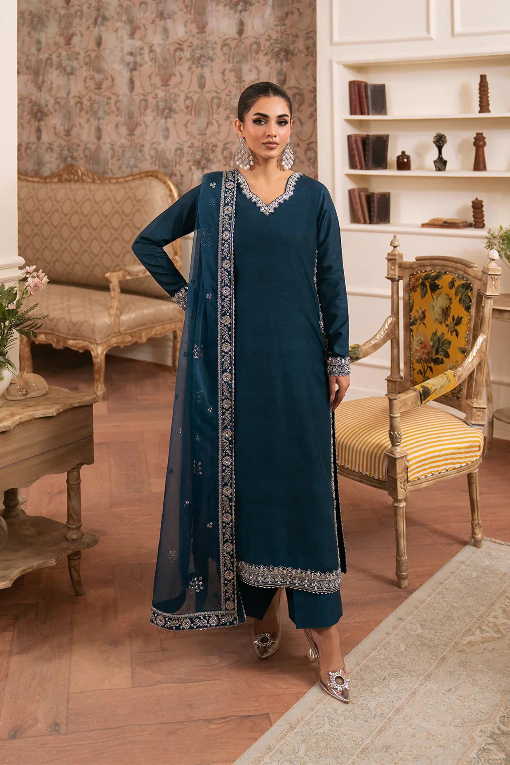 Laam Chiffon Suit