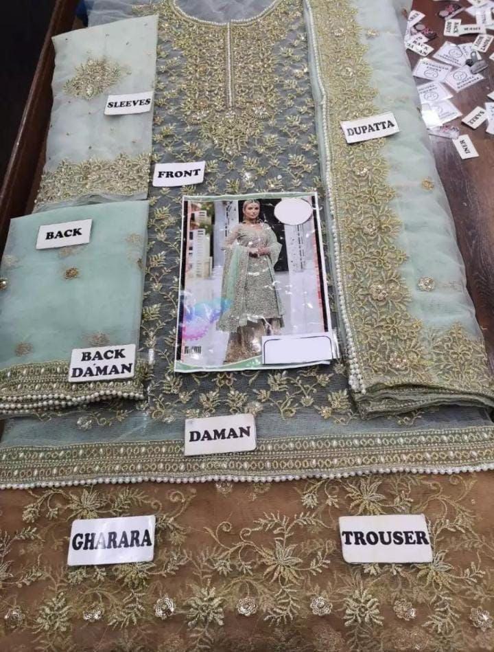 Ayesha Imran Net Bridal Suit