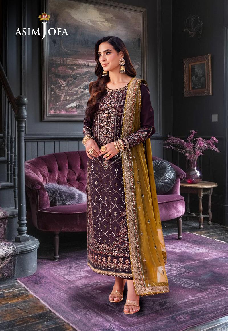 Asim Jofa Chiffon Suit
