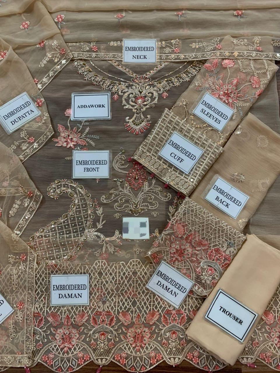 Laavish Chiffon Suit