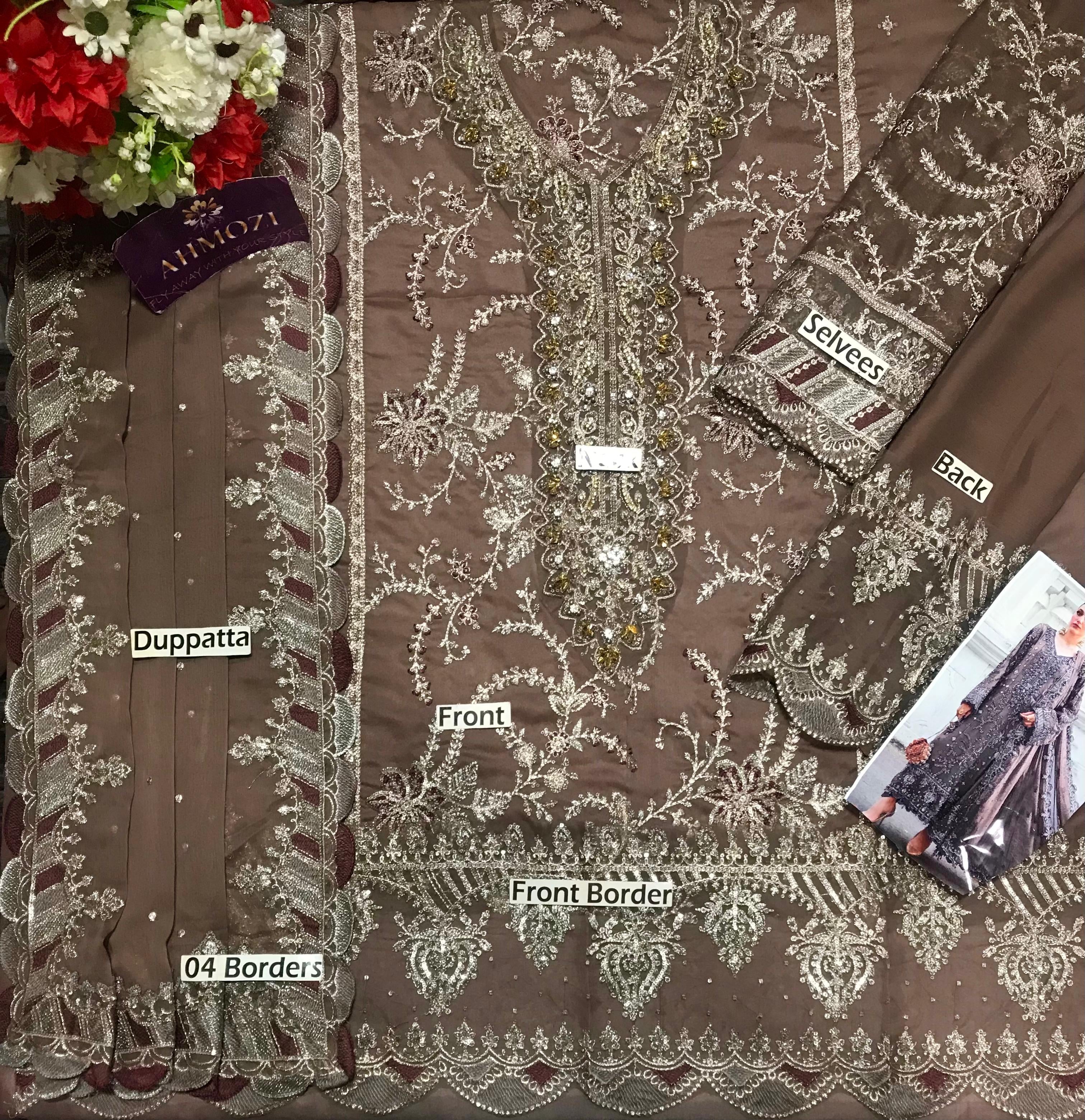 Maria B Chiffon Suit