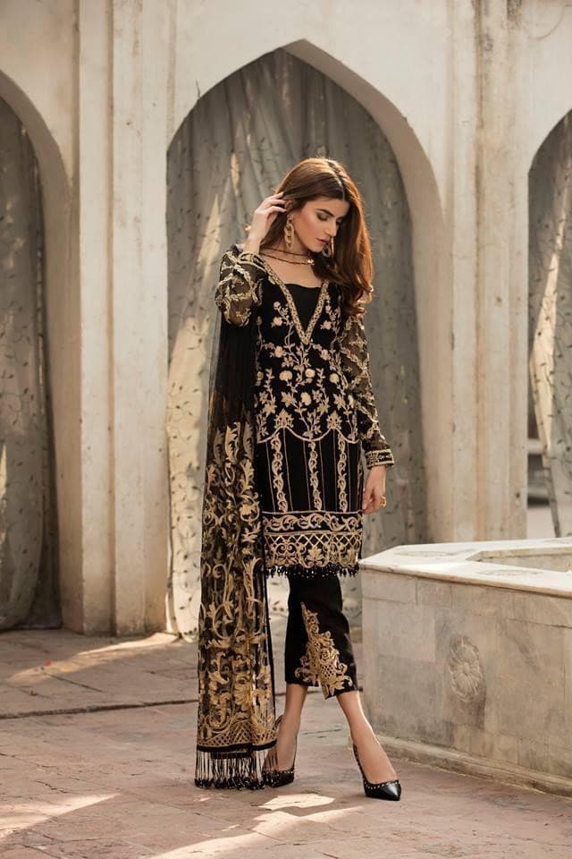 Gulaal Chiffon Suit