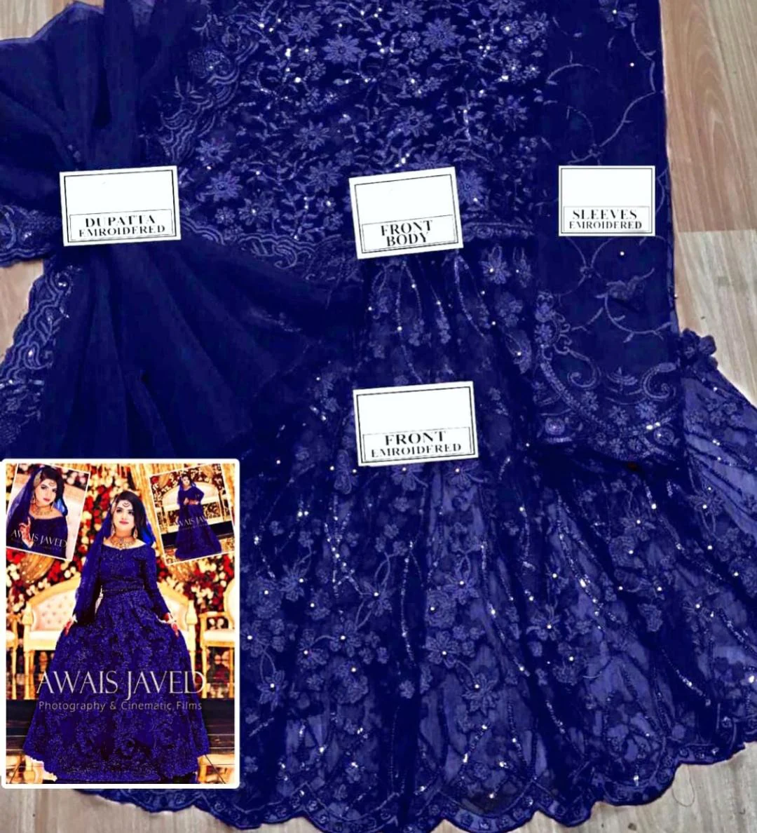 Mariam & Maria Net Frock