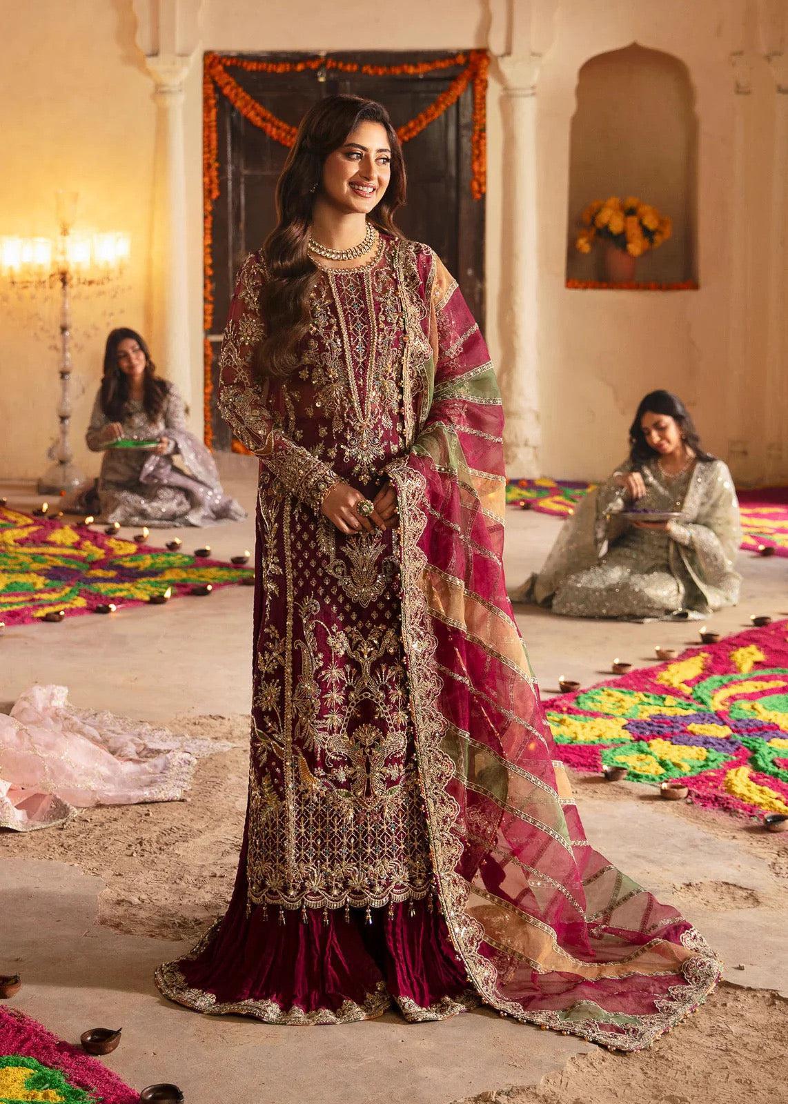 Kamwal Malik Organza Bridal Suit