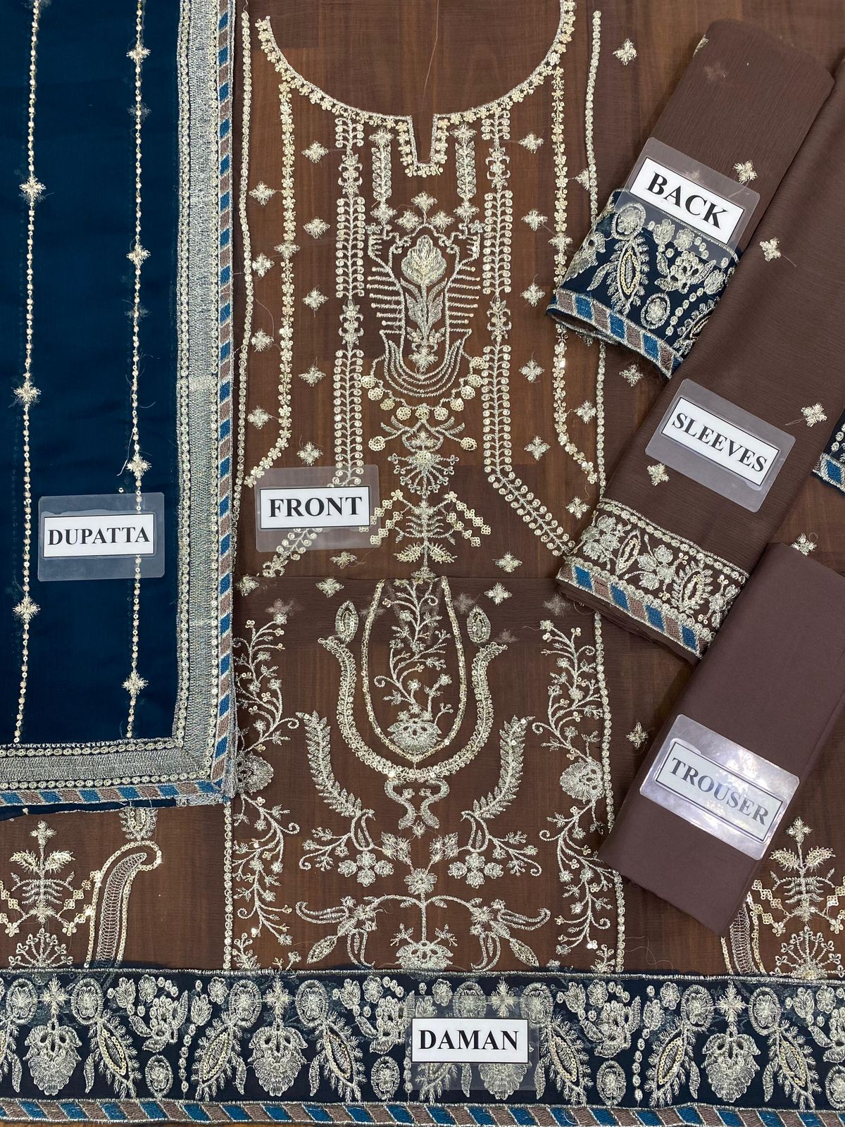 Asim Jofa Chiffon Suit