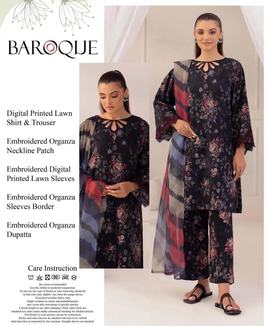 Baroque Lawn Suit