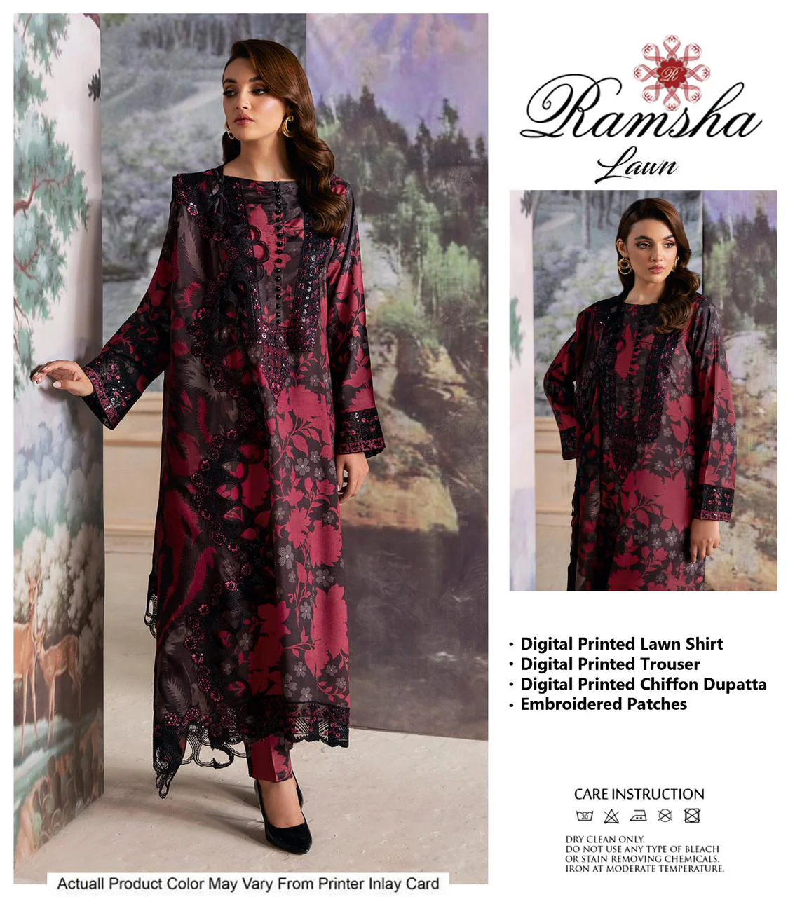 Ramsha Lawn Suit