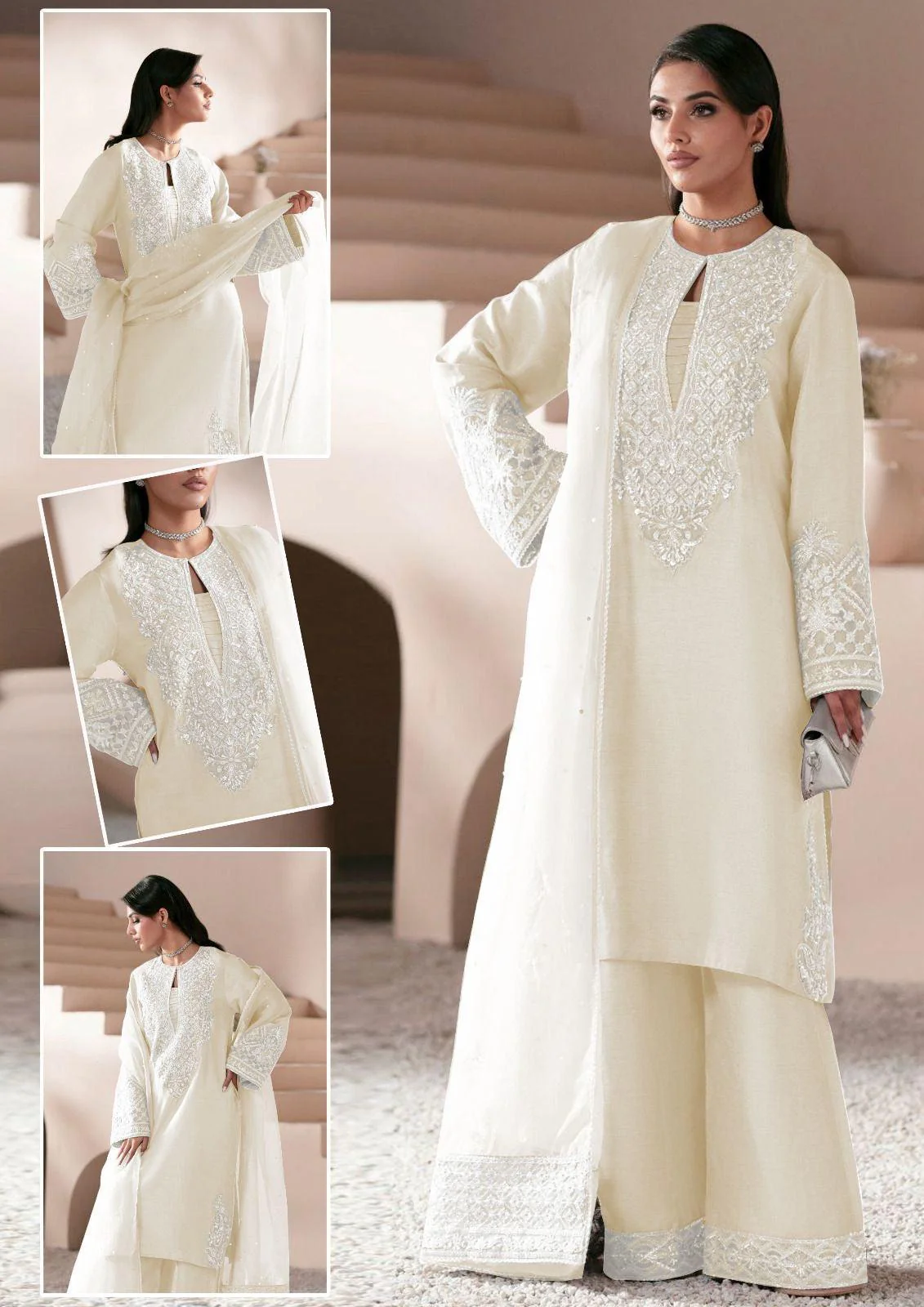 Ayesha Hoor Silk Suit