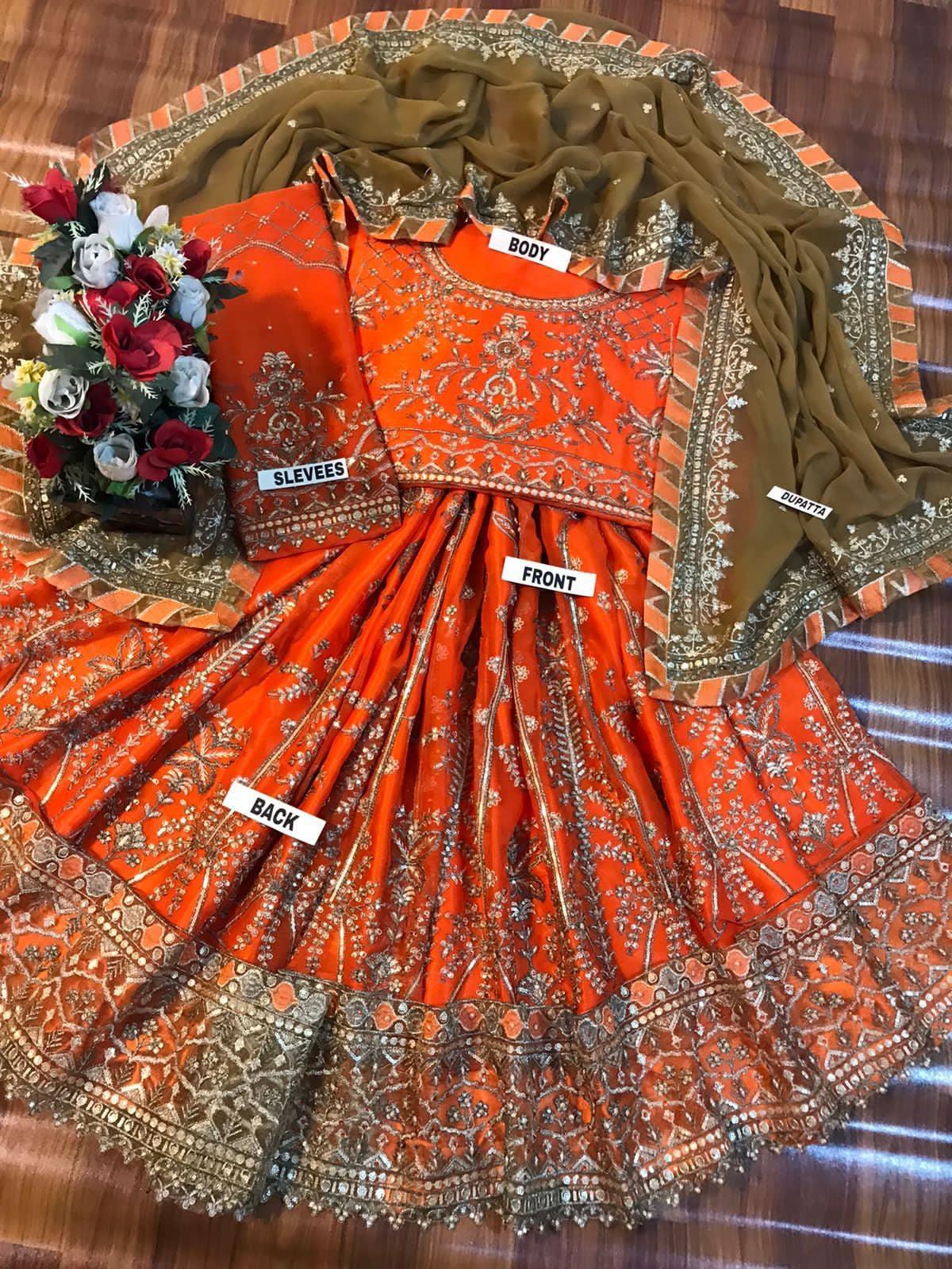 Asim Jofa Chiffon Frock