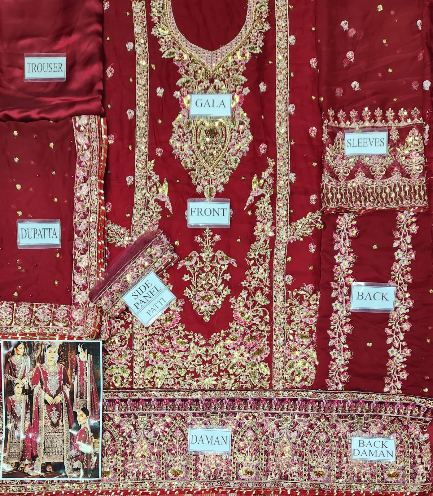 Asim Jofa Chiffon Suit