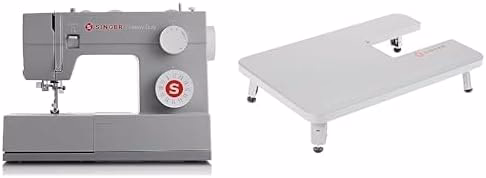 SINGER Heavy Duty 4423 High Speed Sewing Machine with Accessory Kit | Strong Motor With Enhanced Piercing Power, 97 Stitch Applications, Full Metal frame, 1-step Buttonhole & LED Light