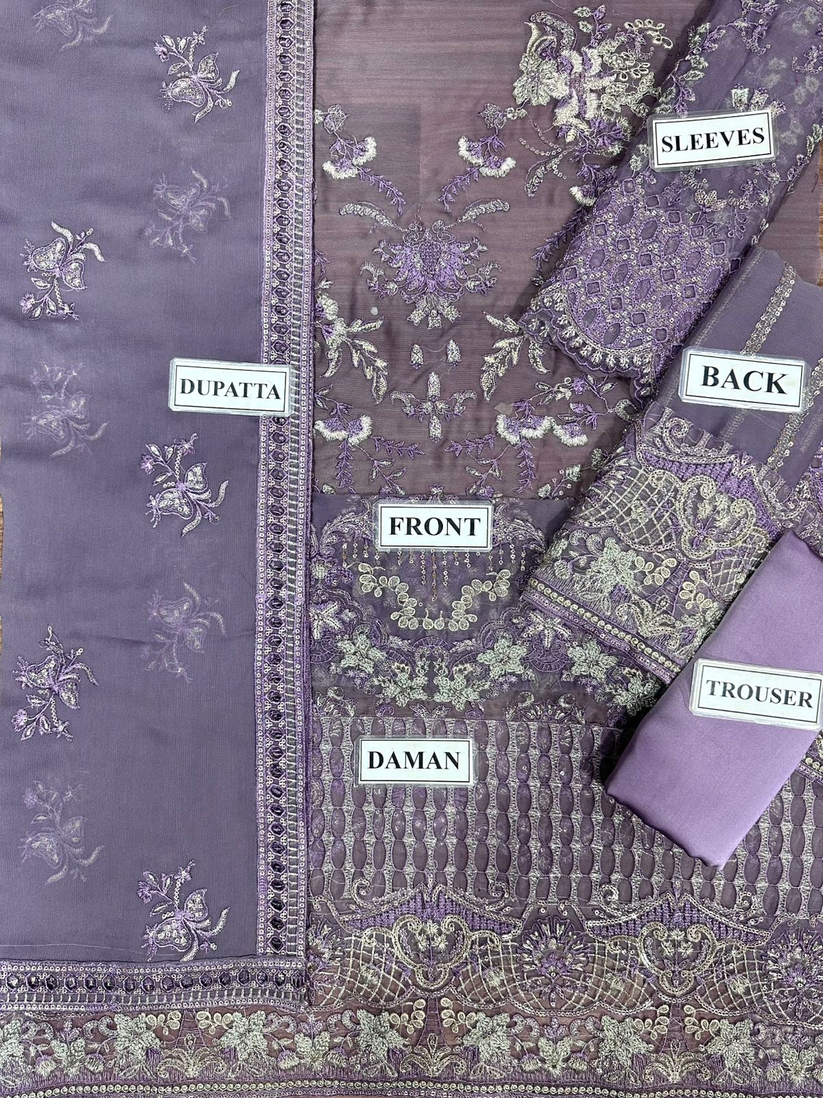 Laavish Chiffon Suit