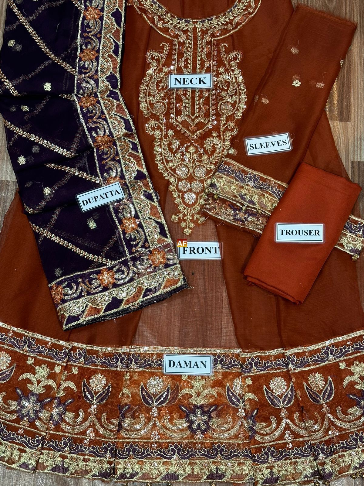 Asim Jofa Chiffon Maxi