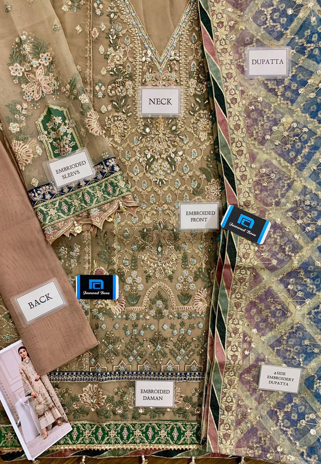 Baroque Organza Suit