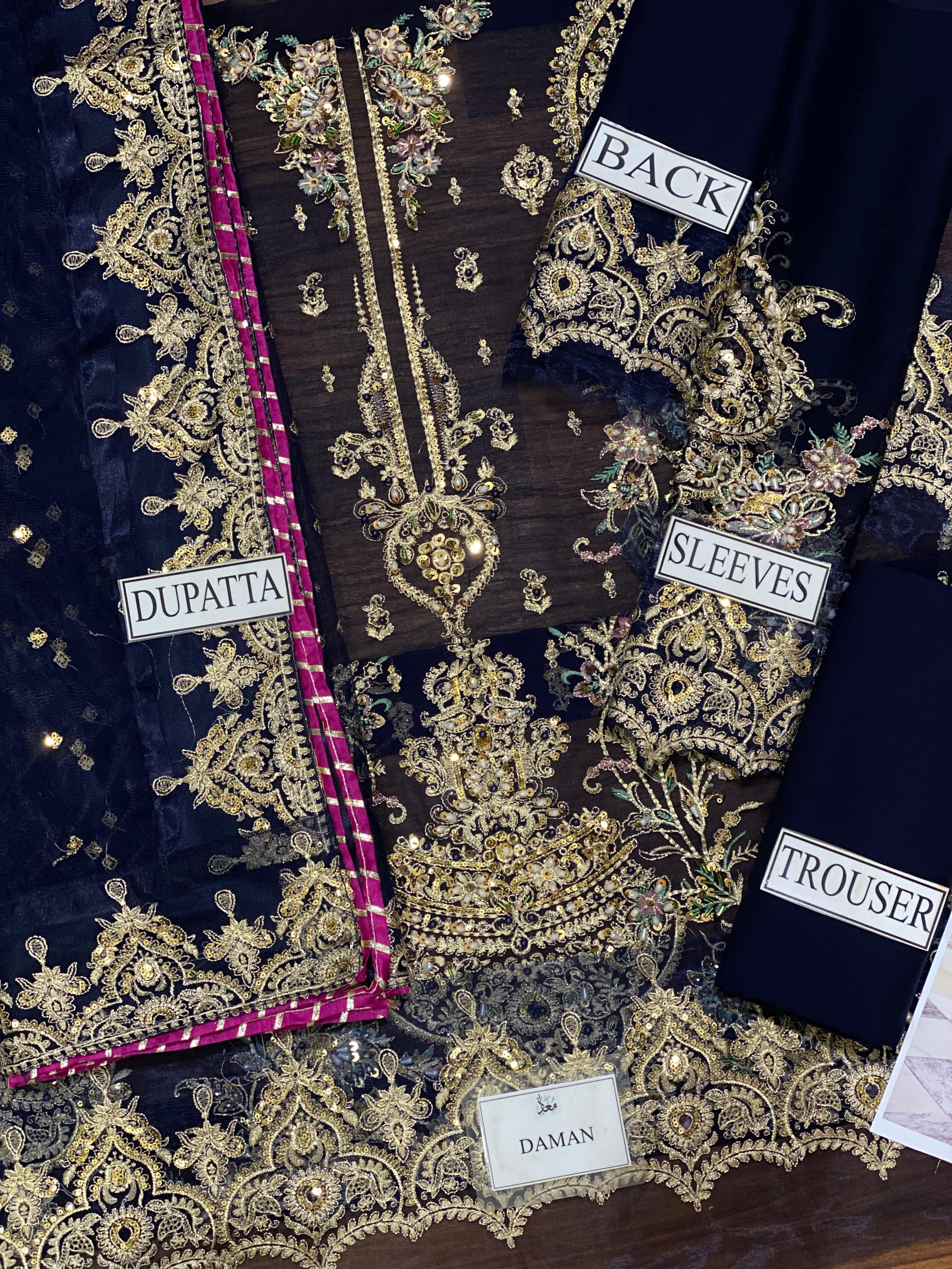 Charizma Chiffon Suit