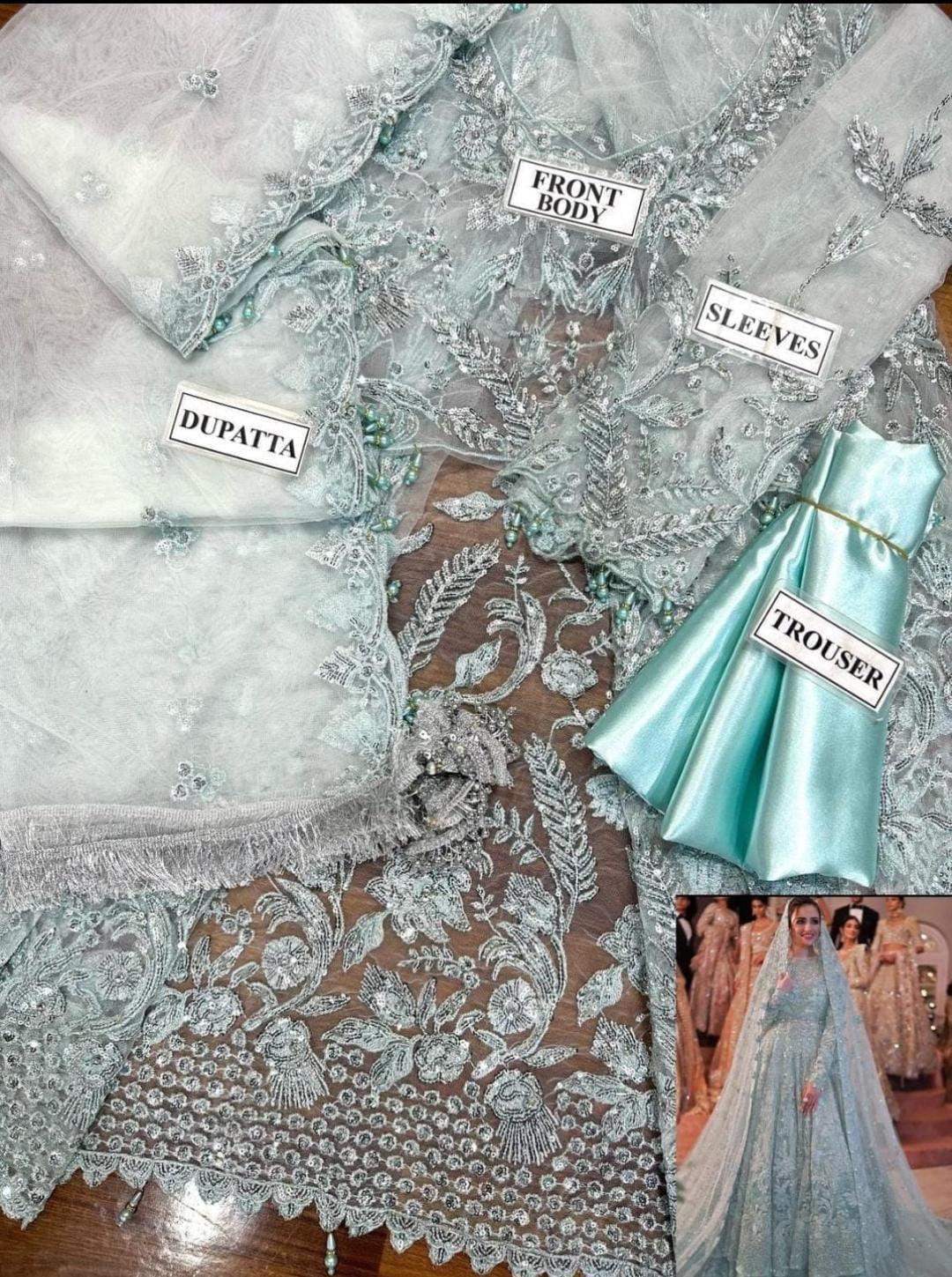 Iznik Net Bridal Suit