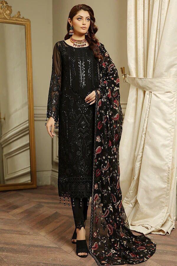 Baroque Organza Suit