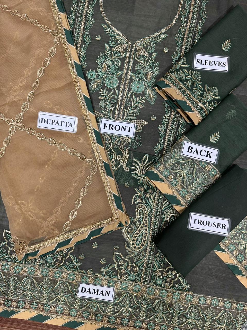 Asim Jofa Chiffon Suit