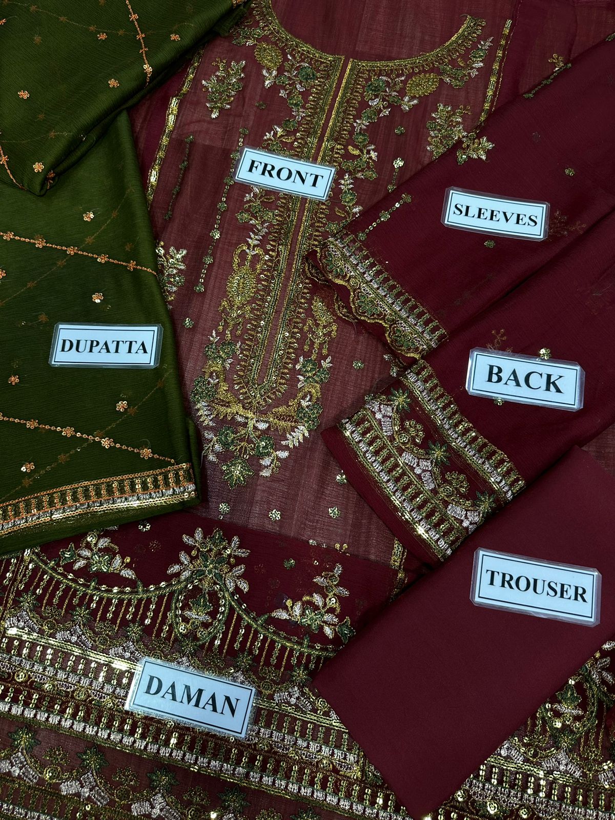 Asim Jofa Chiffon Suit