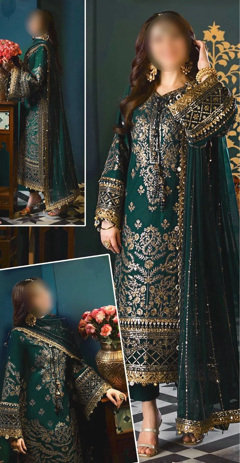 Asim Jofa Chiffon Suit