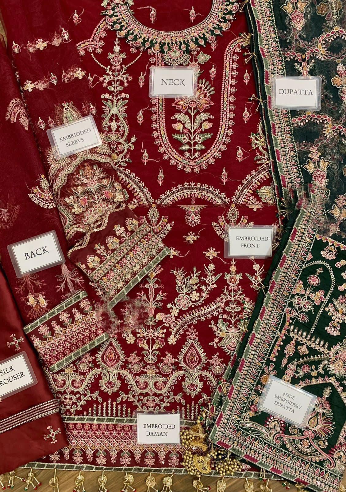 Baroque Net Bridal Suit