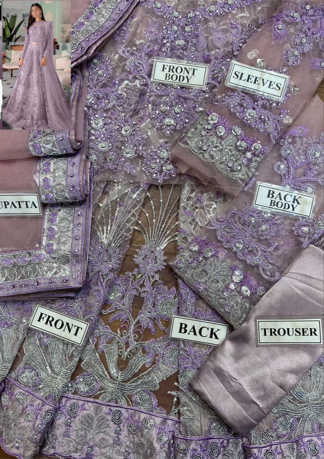 Republic Net Bridal Suit