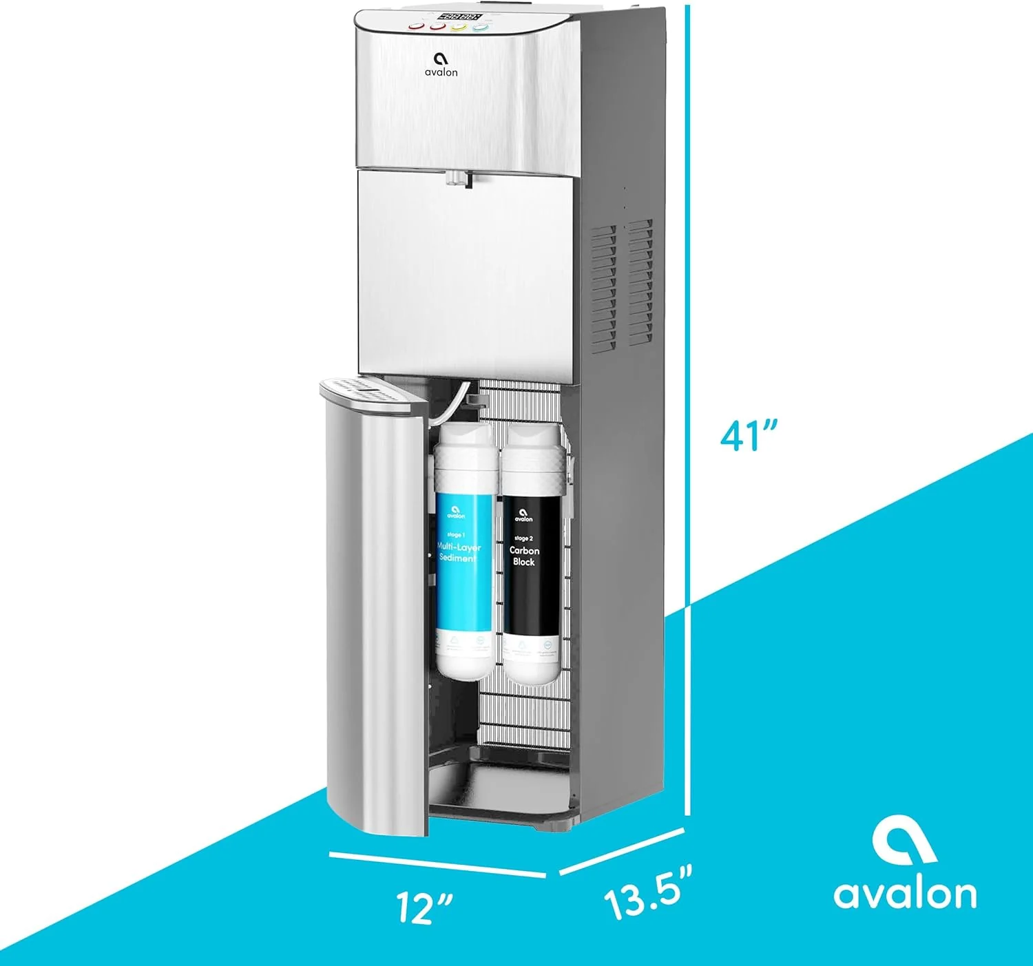 Avalon Self Cleaning Bottleless Water Cooler Water Dispenser-Hot, Cold & Room Water
