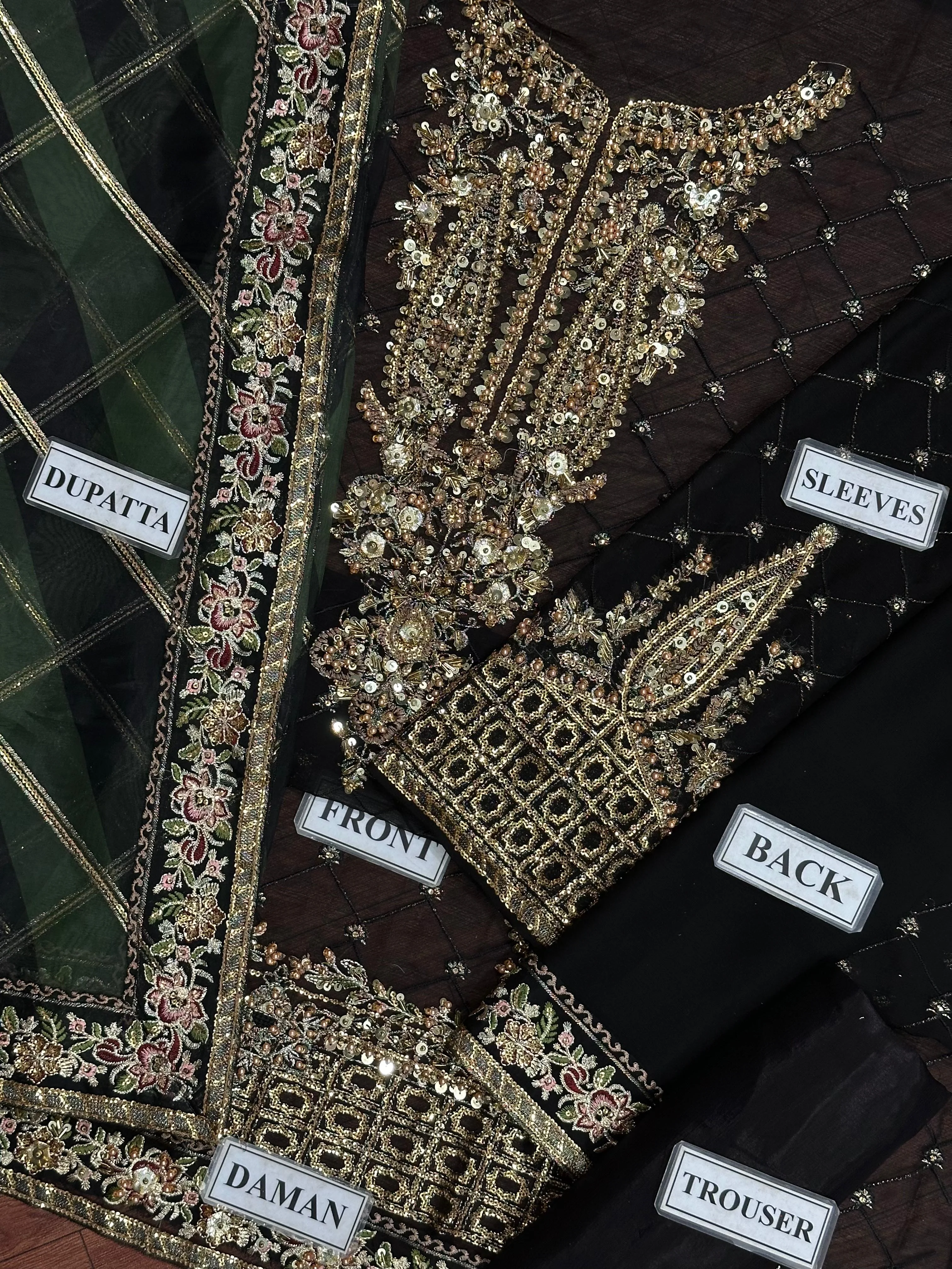 Charizma Chiffon Suit