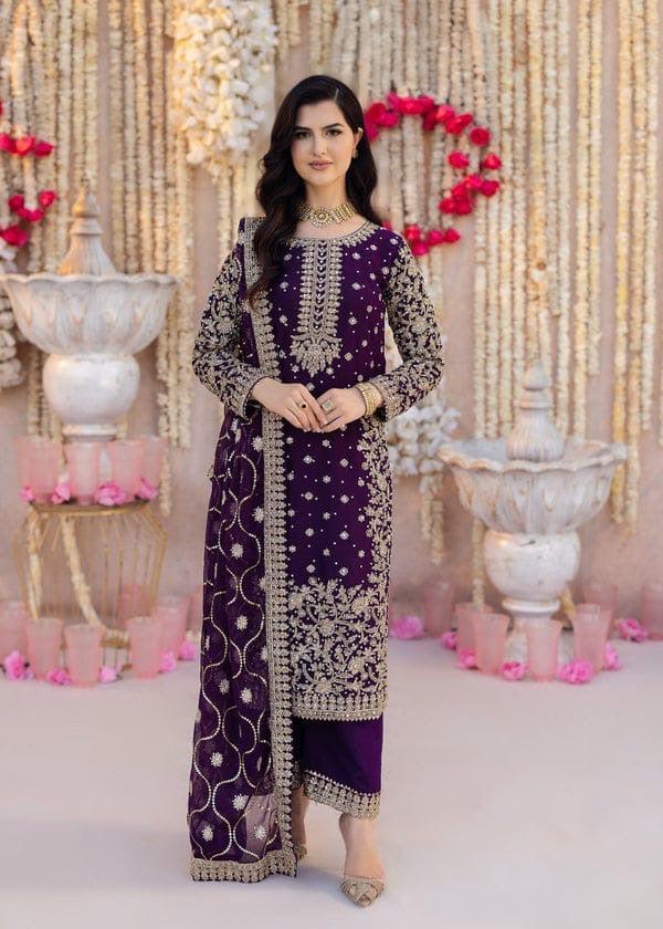 Luxury Chiffon Suit
