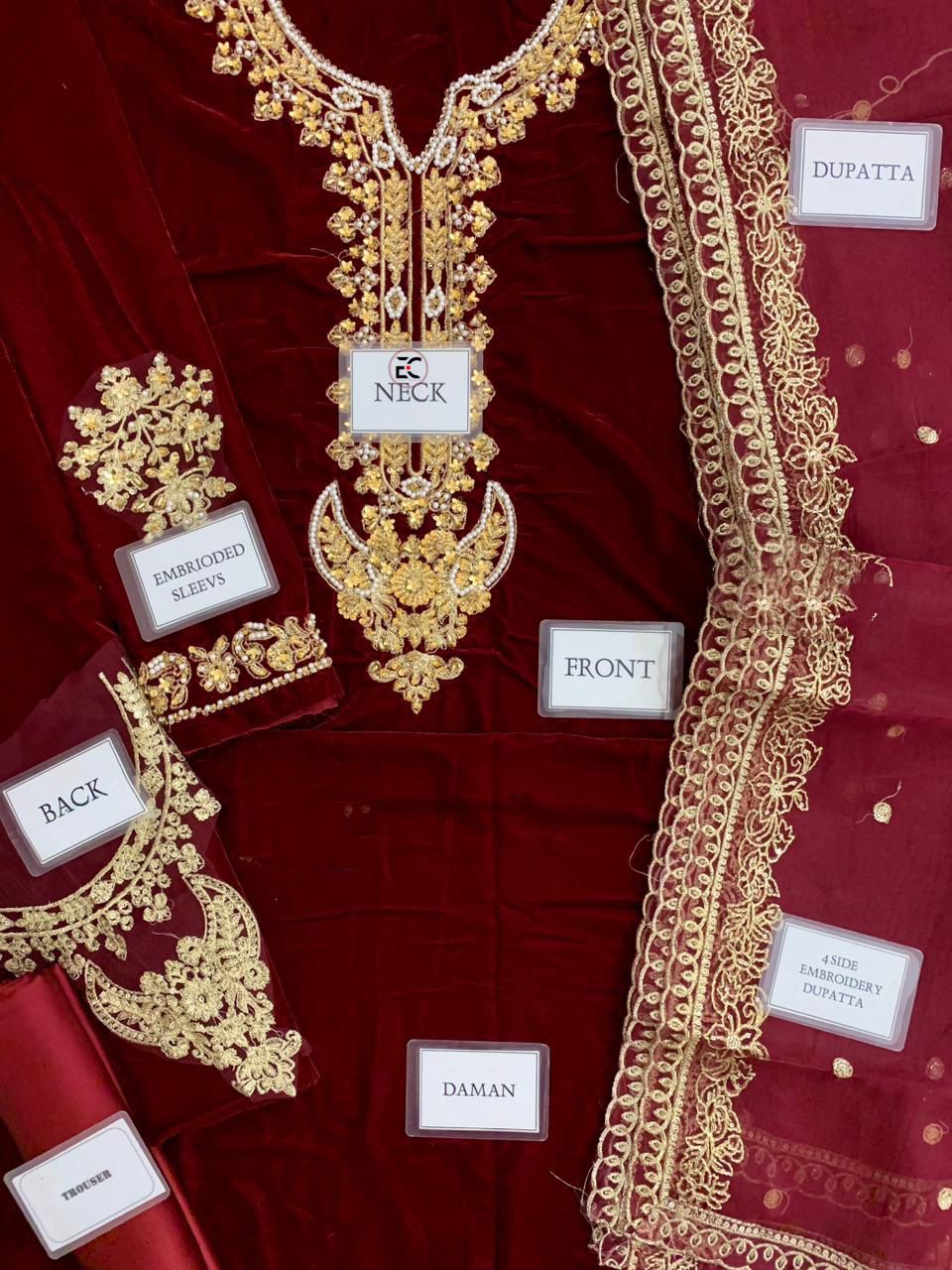 Baroque Velvet Suit