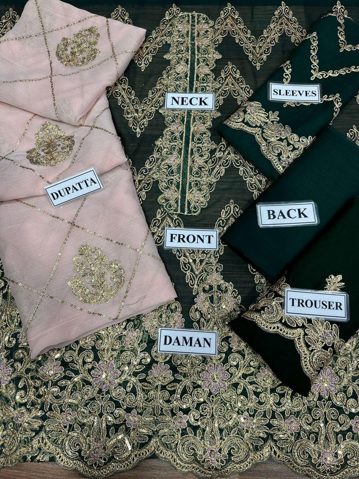 Kashees Chiffon Suit