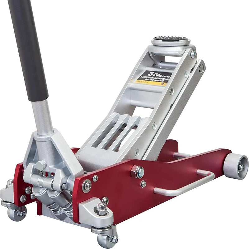 Torin Low Profile Economy Aluminum Floor Garage Jack, 3 Ton Capacity