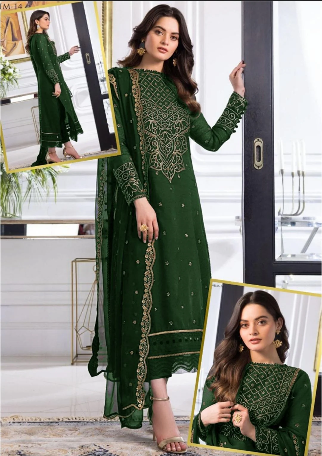 Asim Jofa Chiffon Suit