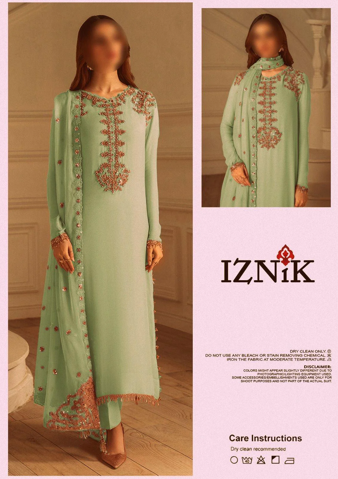 Iznik Chiffon Suit