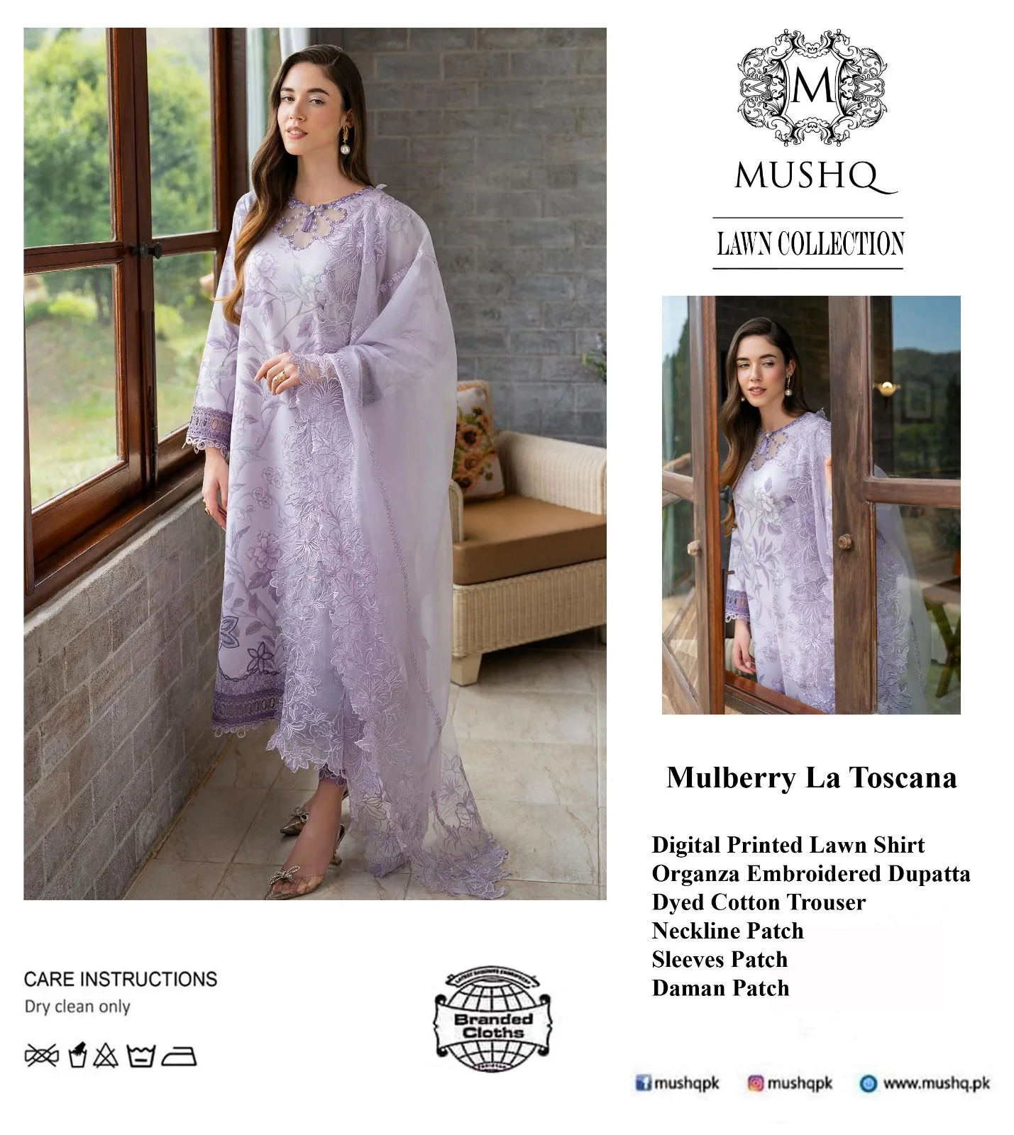 Mushq Lawn Suit