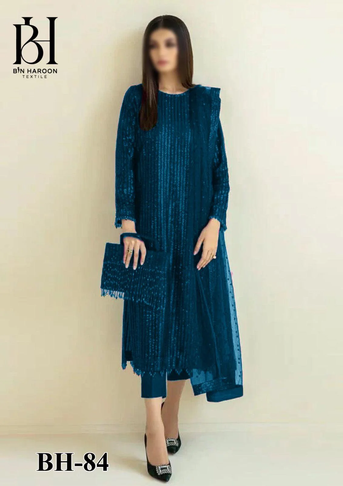 Baroque Chiffon Suit