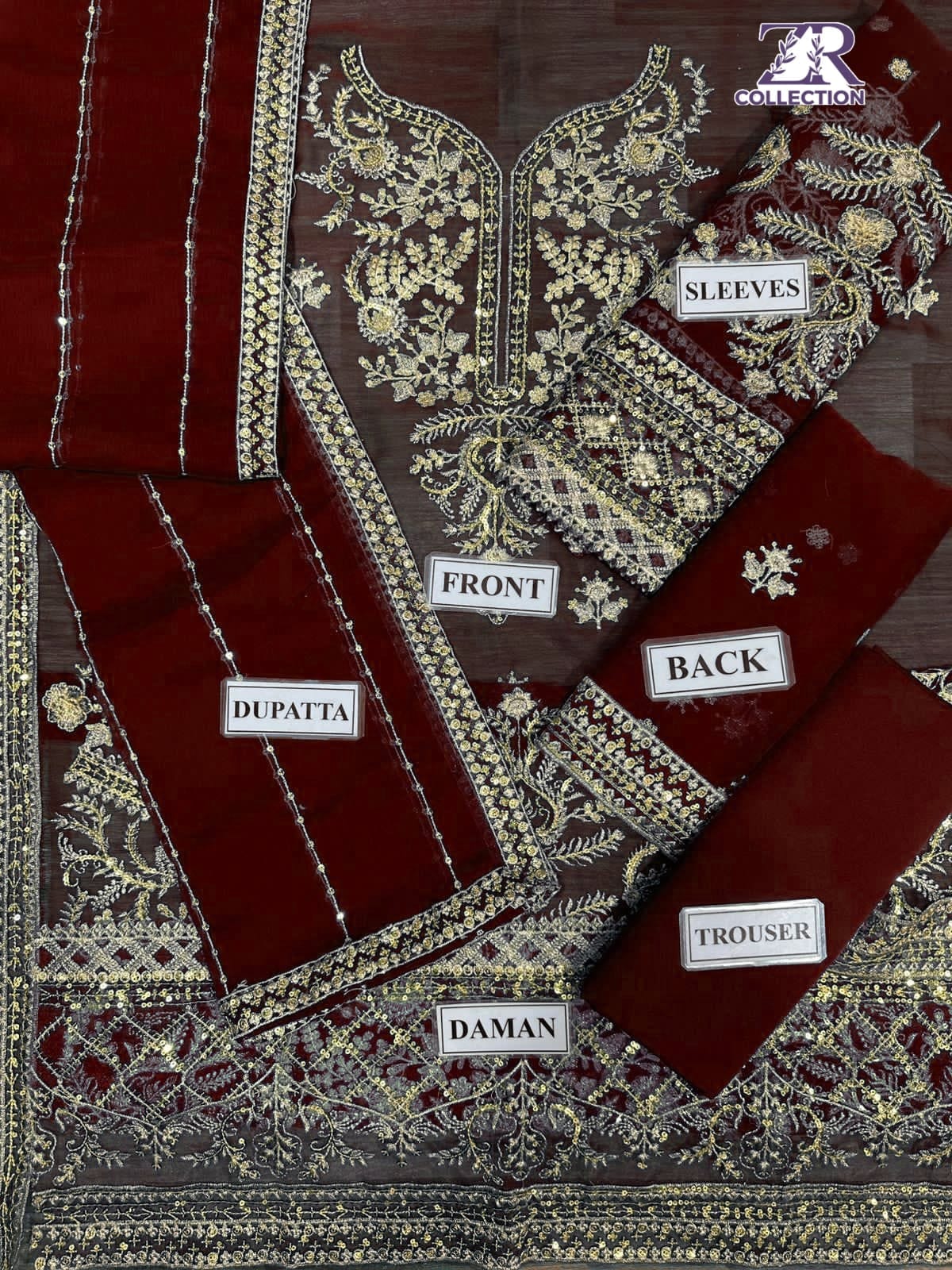 Asim Jofa Chiffon Suit