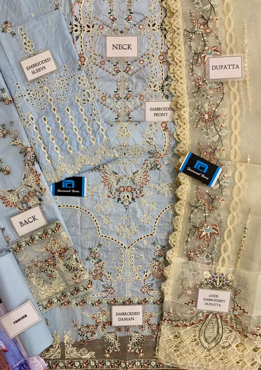Qalamkar Lawn Suit