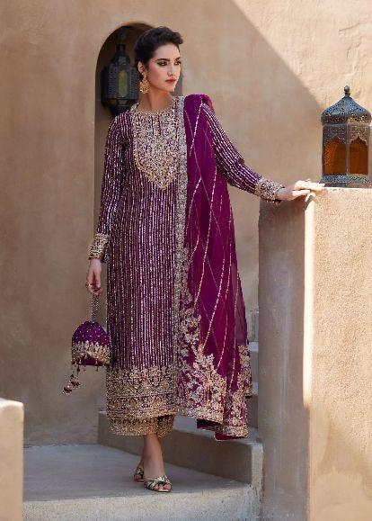 Kanwal Malik Chiffon Suit
